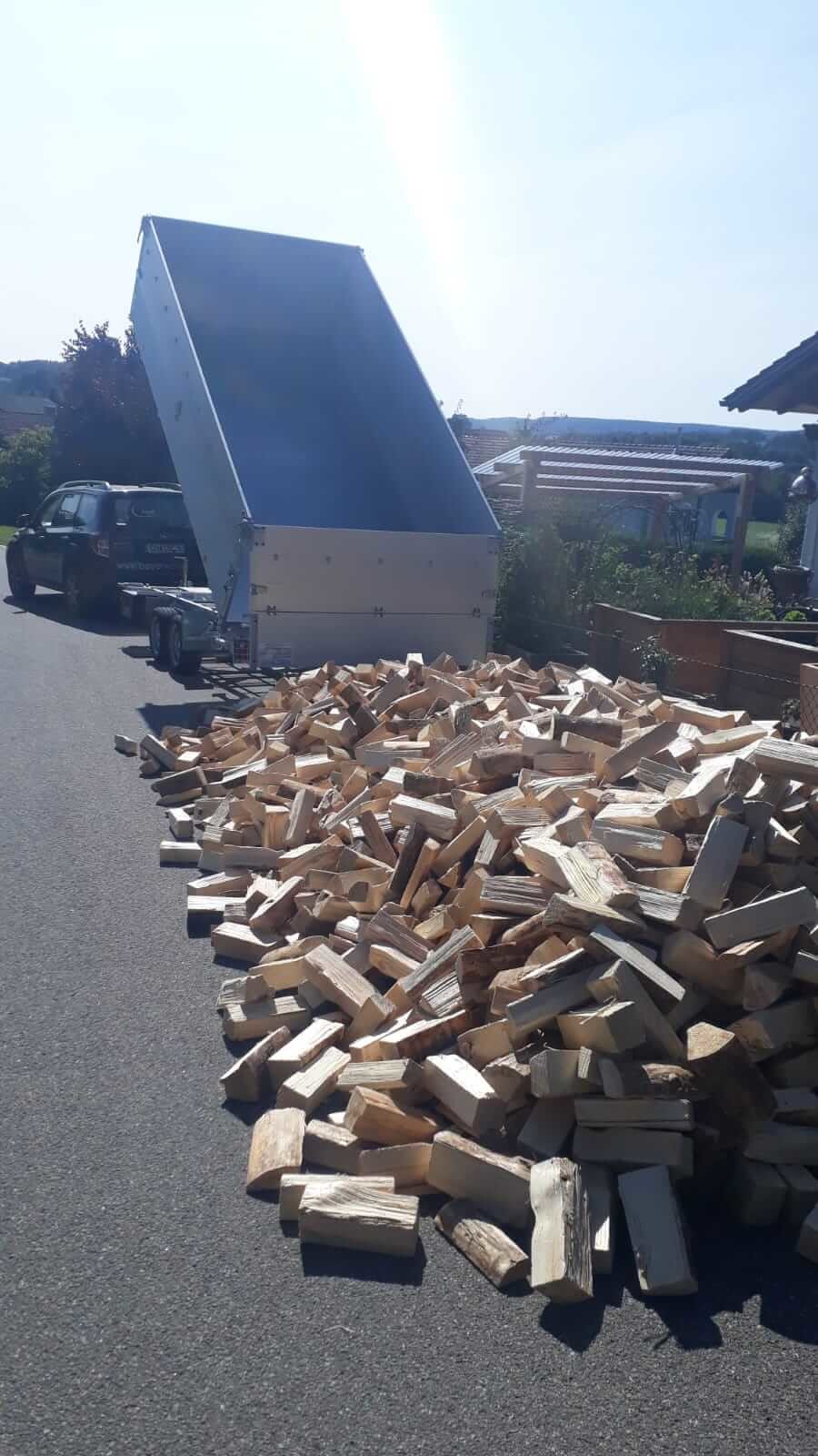 PKW mit Autoanhänger