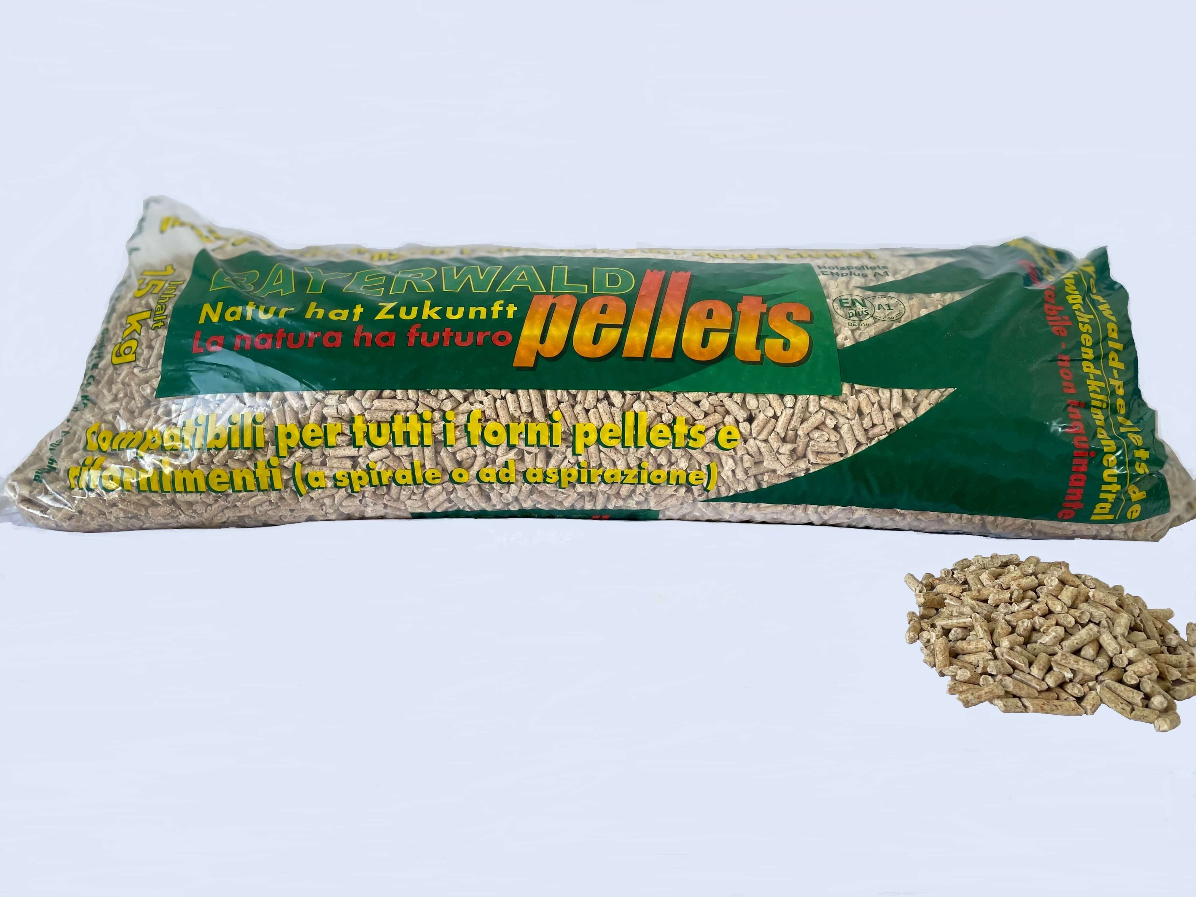 bayerwaldpellets im 15kg foliensack